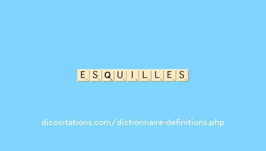 esquilles