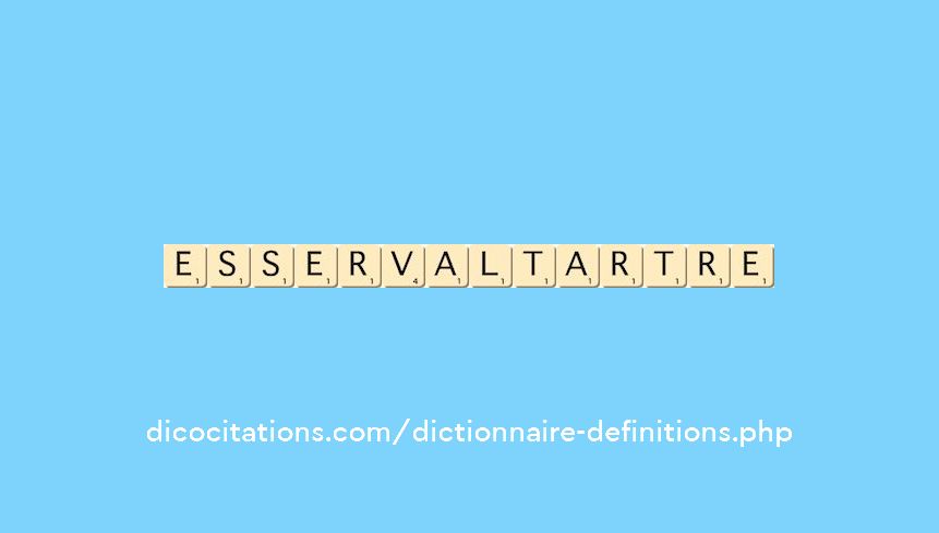 esserval-tartre