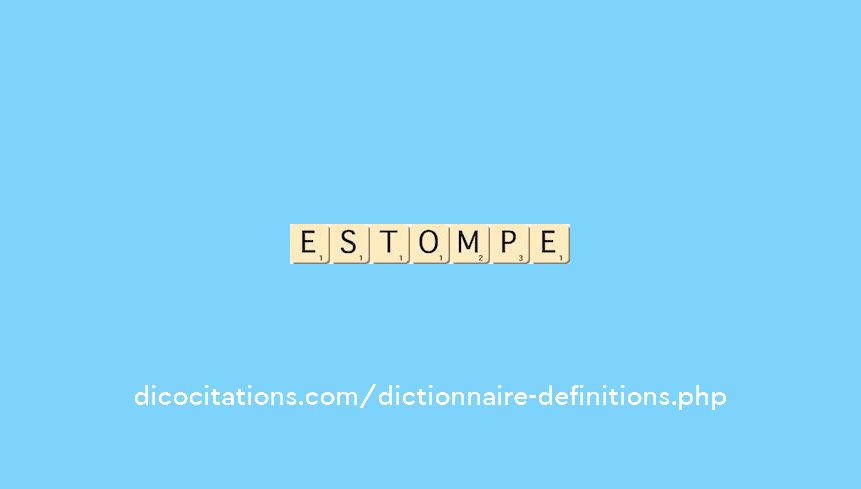 estompe