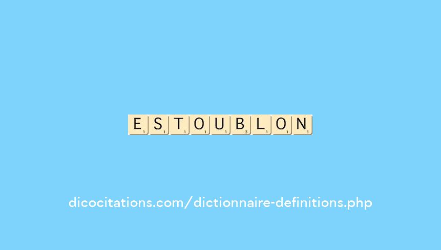 estoublon
