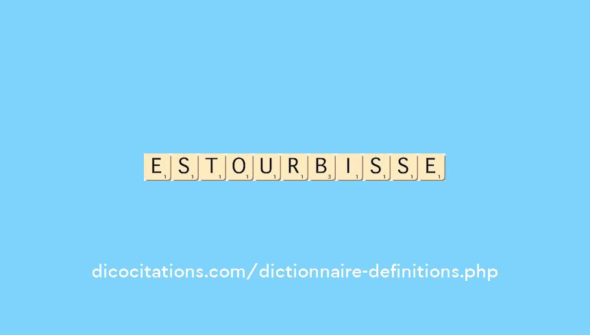 estourbisse