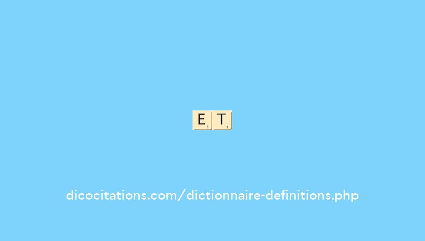 et
