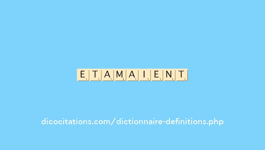 etamaient etamaient