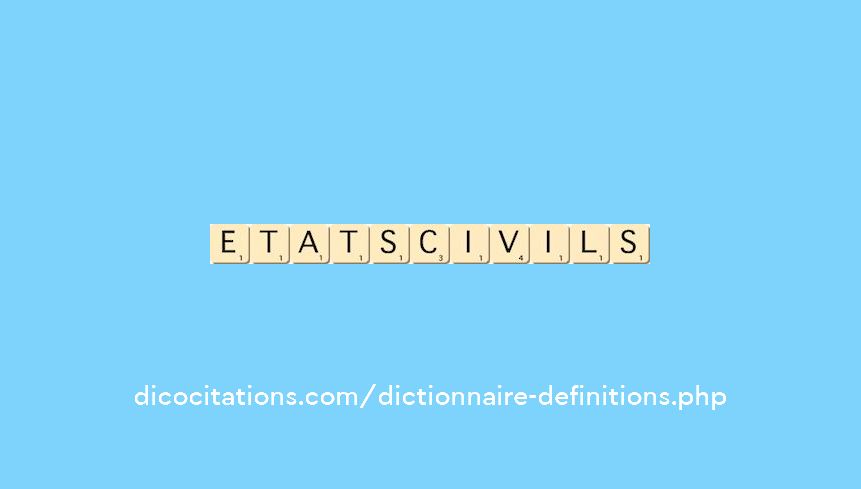 etats-civils etats-civils