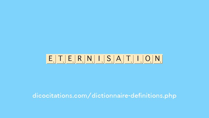 eternisation