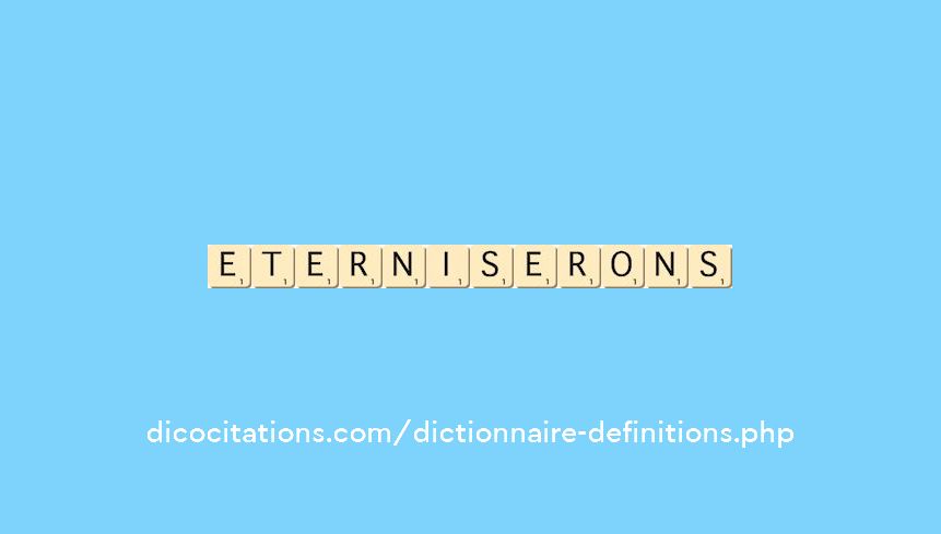 eterniserons eterniserons