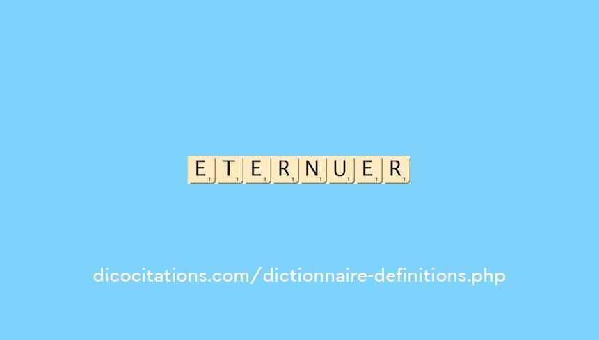 eternuer
