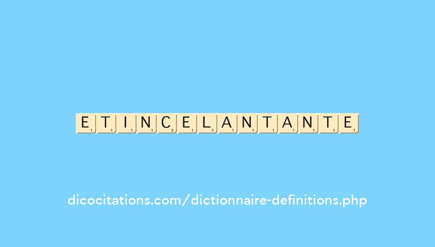etincelant--ante