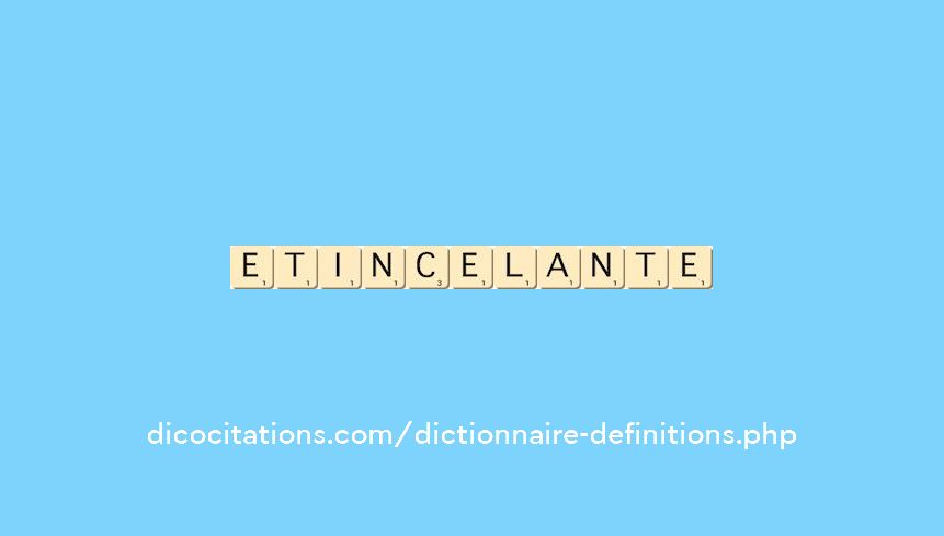 etincelante etincelante