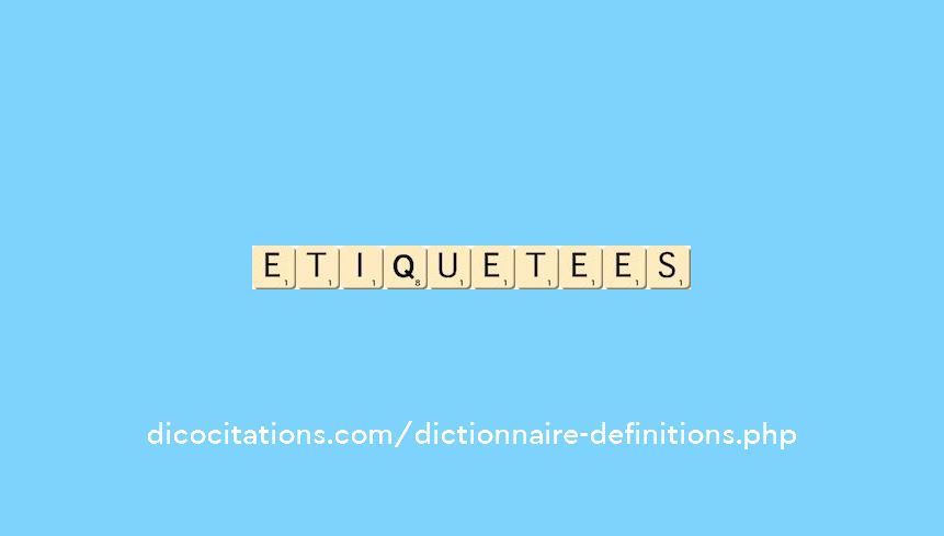 etiquetees etiquetees