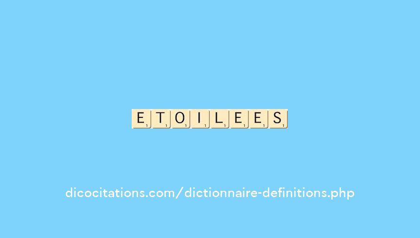 etoilees etoilees