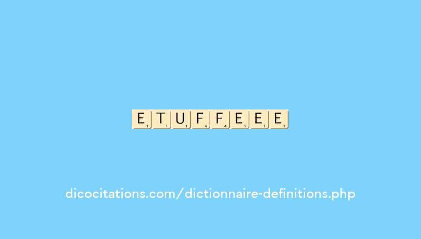 etouffe--ee