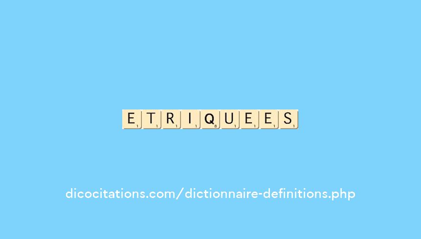 etriquees etriquees