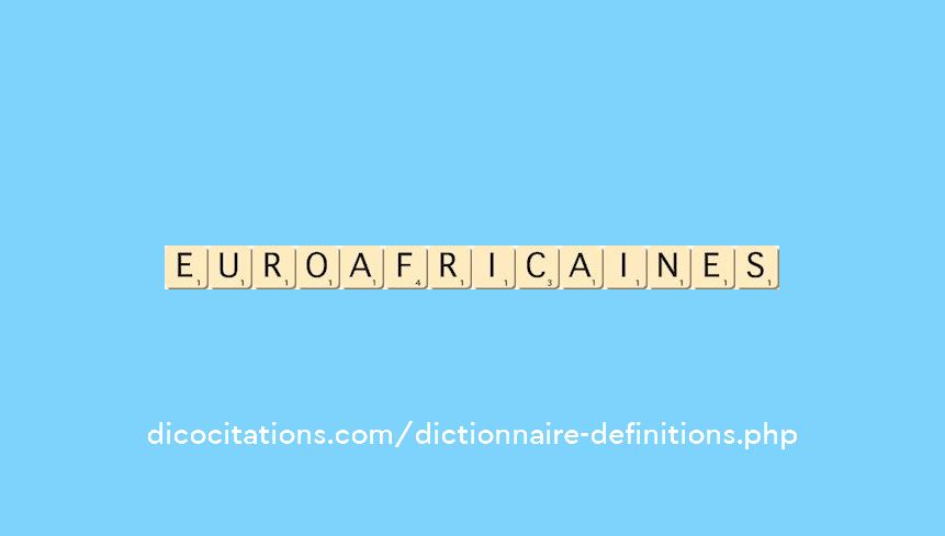 euro-africaines