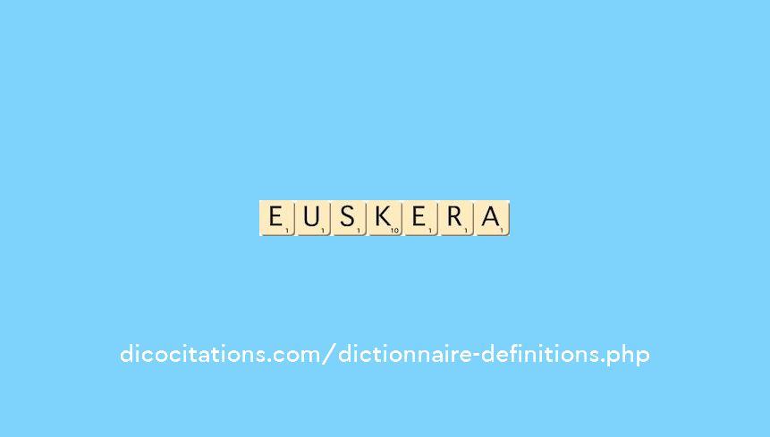 euskera euskera