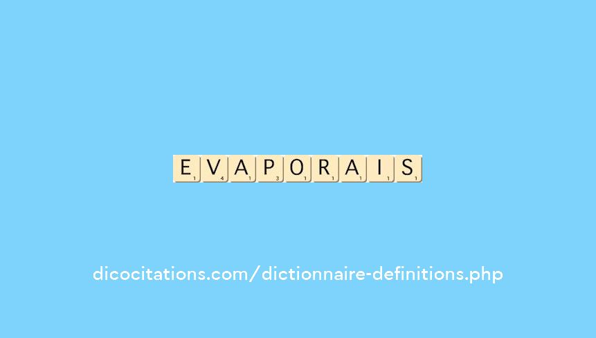 evaporais evaporais