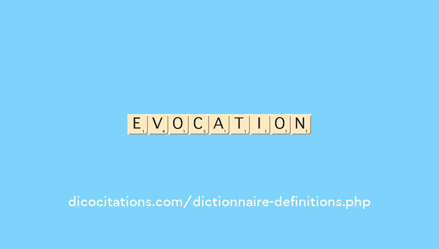 evocation