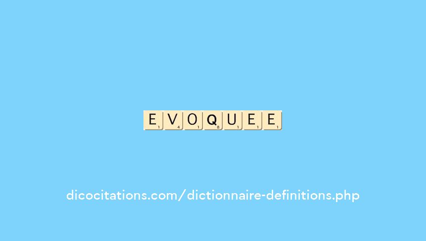 evoquee evoquee