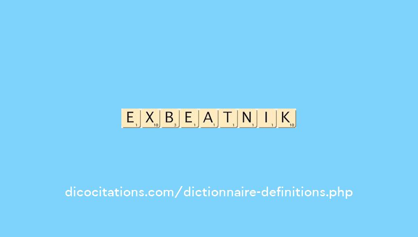 ex-beatnik ex-beatnik
