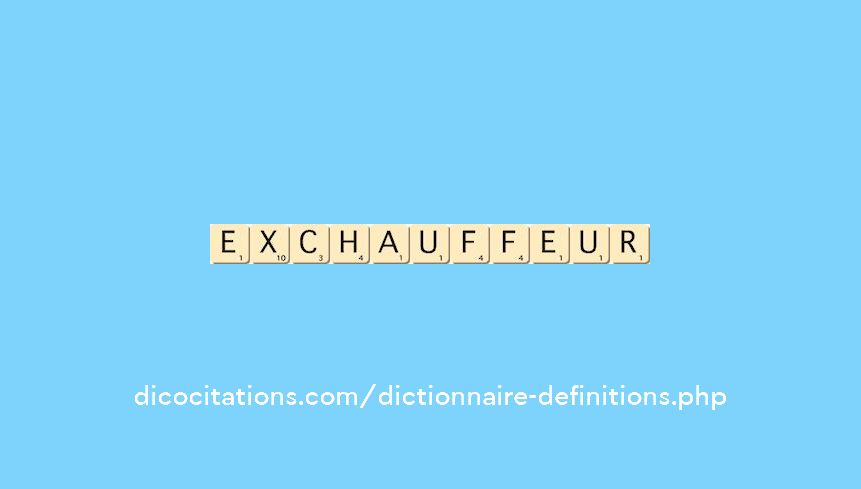 ex-chauffeur ex-chauffeur