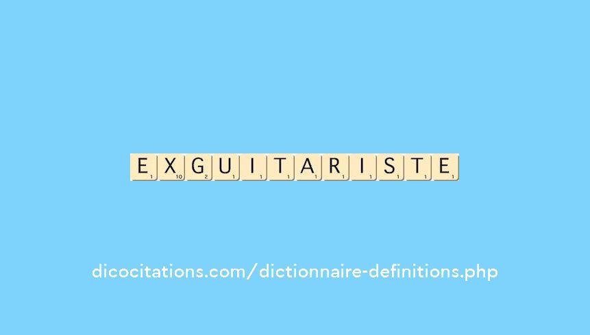 ex-guitariste ex-guitariste