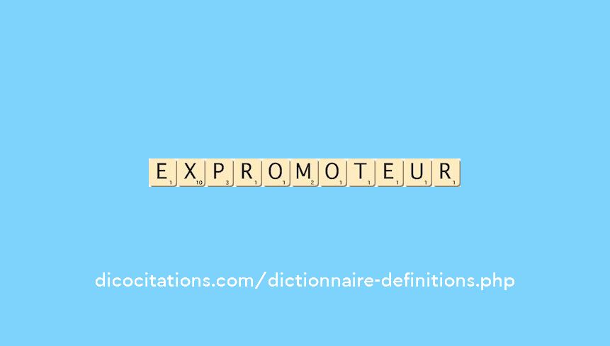 ex-promoteur