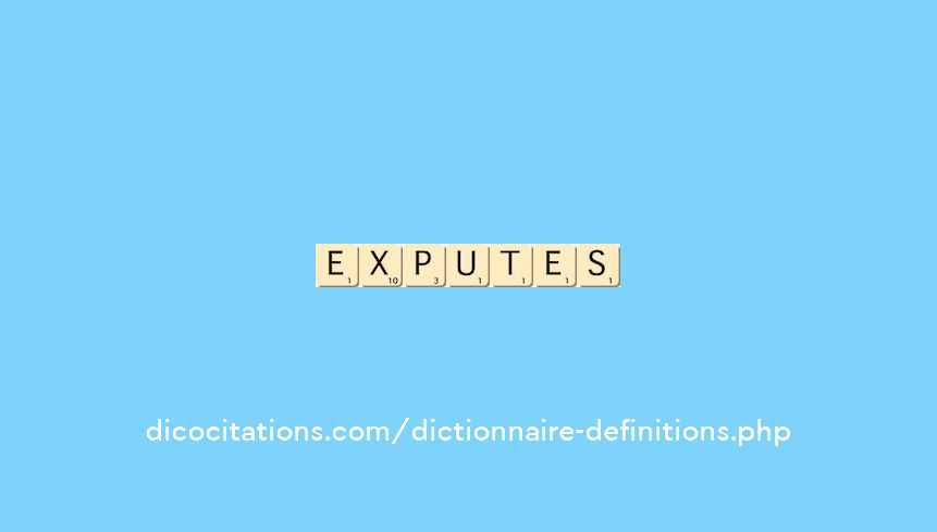 ex-putes ex-putes