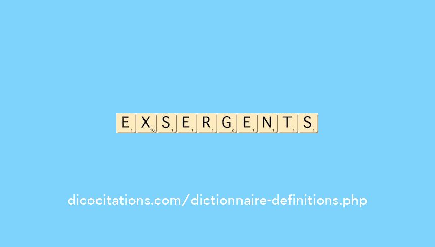 ex-sergents ex-sergents