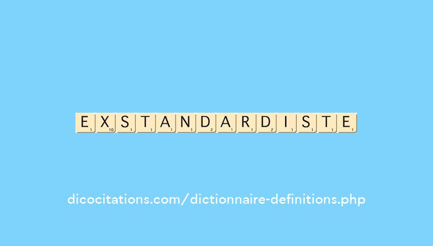 ex-standardiste ex-standardiste