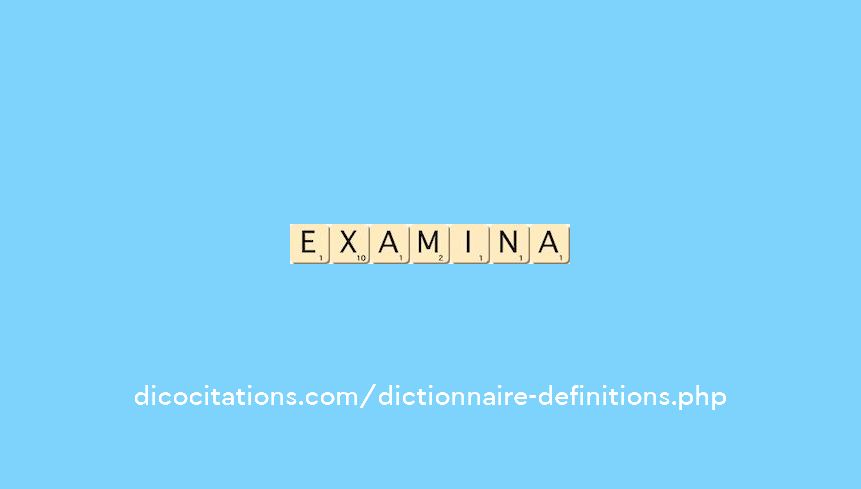 examina examina