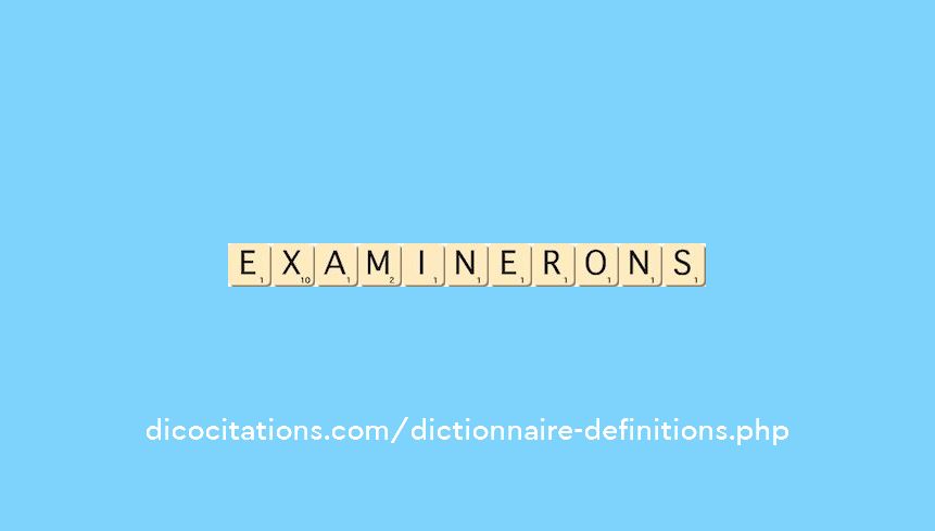 examinerons