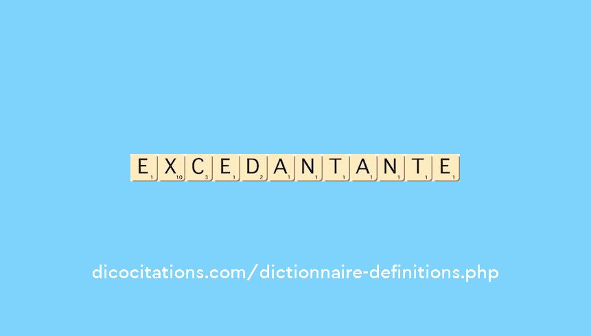 excedant--ante