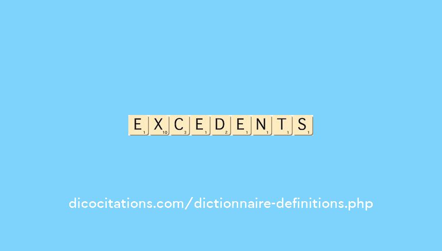 excedents excedents