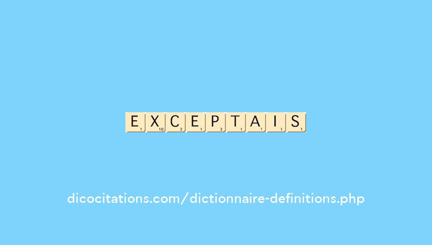 exceptais exceptais