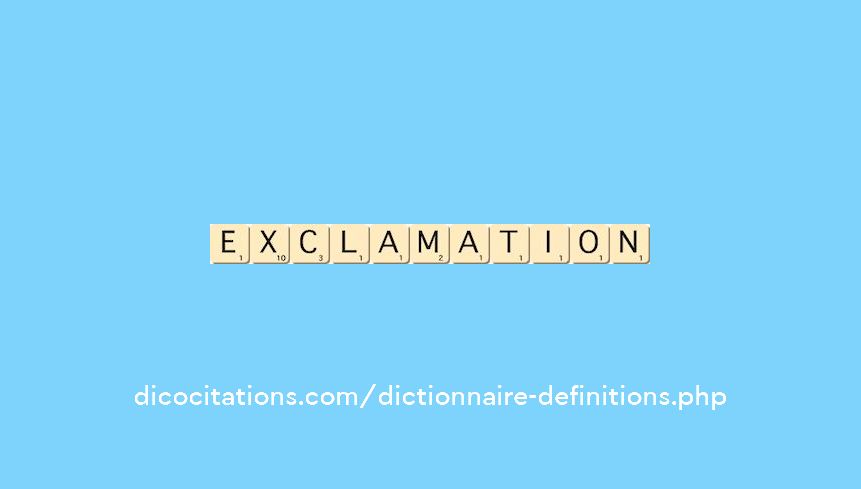 exclamation