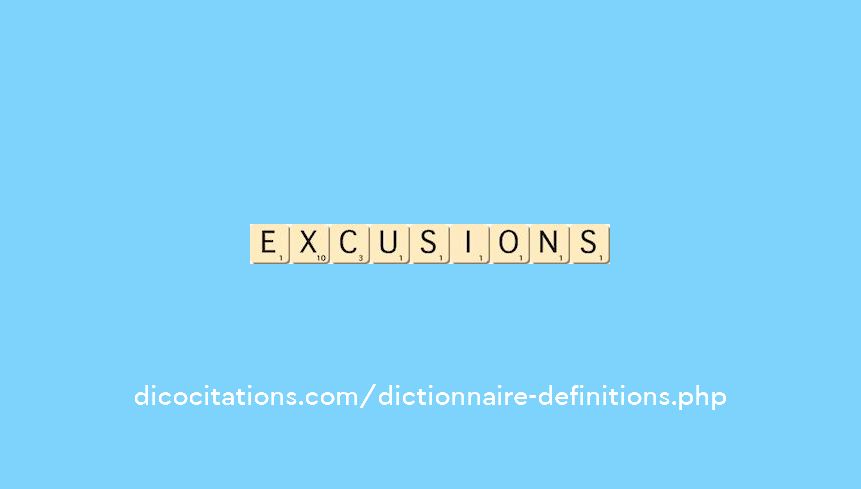 excusions excusions