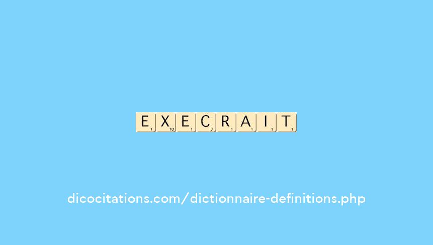 execrait execrait