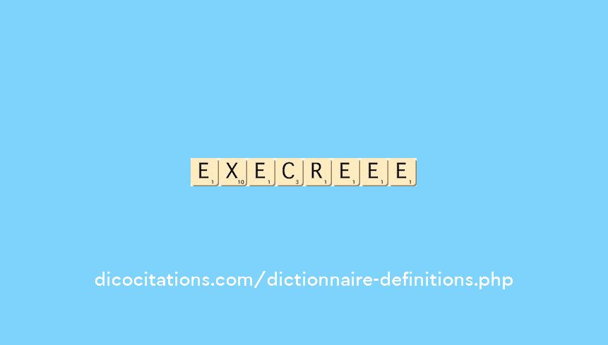 execre--ee