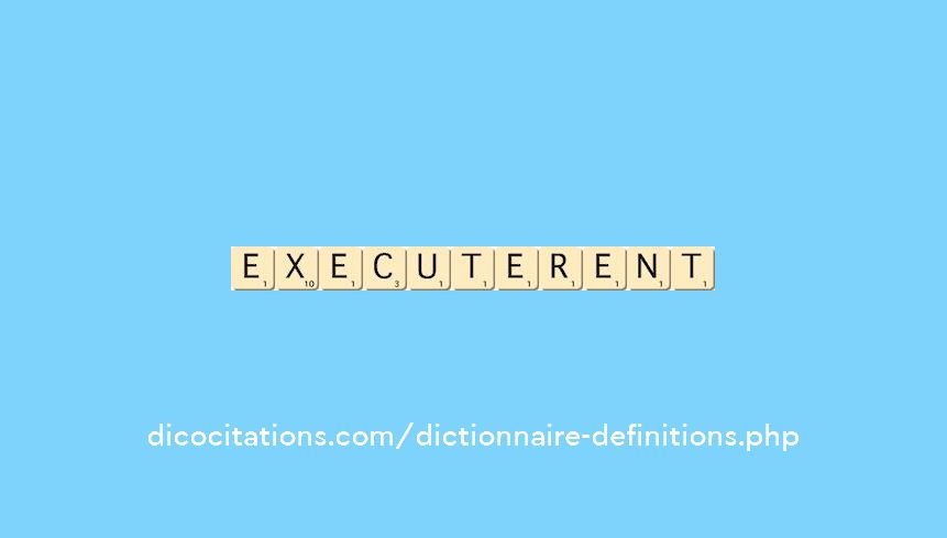 executerent executerent