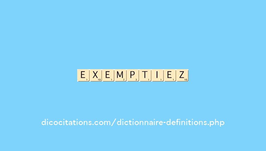 exemptiez