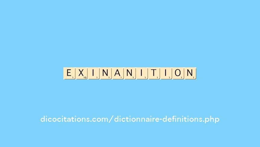 exinanition