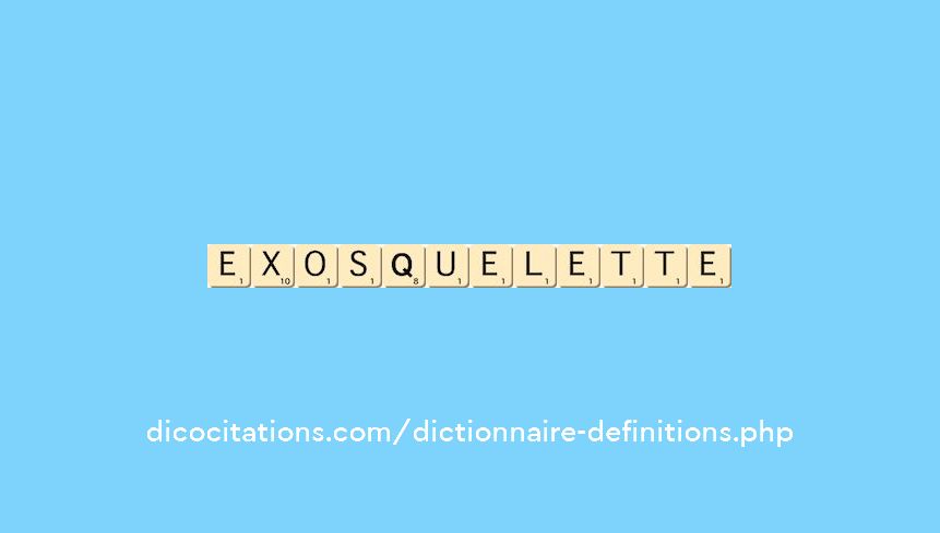 exosquelette exosquelette