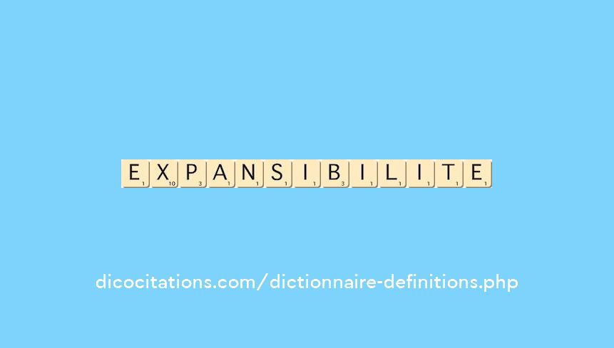 expansibilite