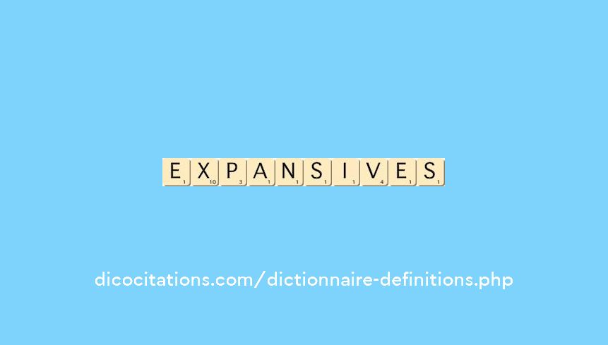 expansives expansives
