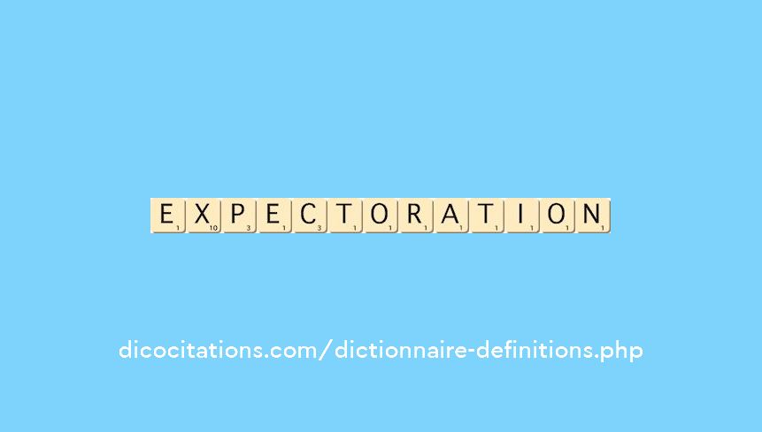 expectoration