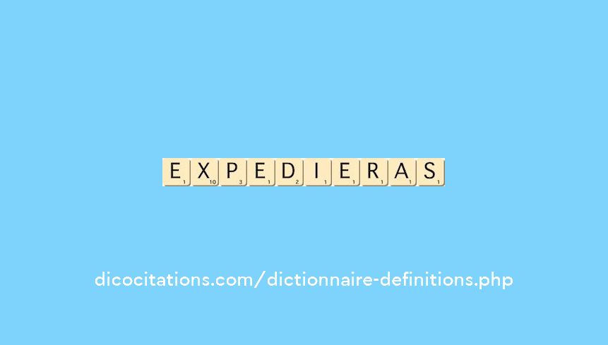 expedieras