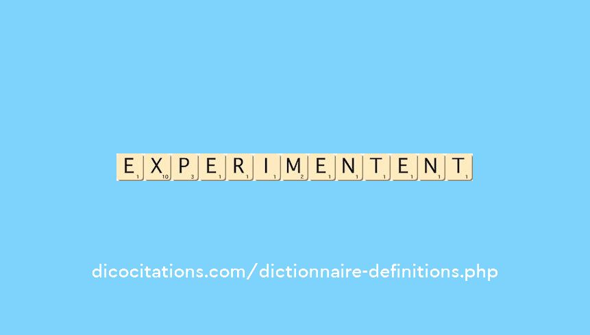 experimentent experimentent