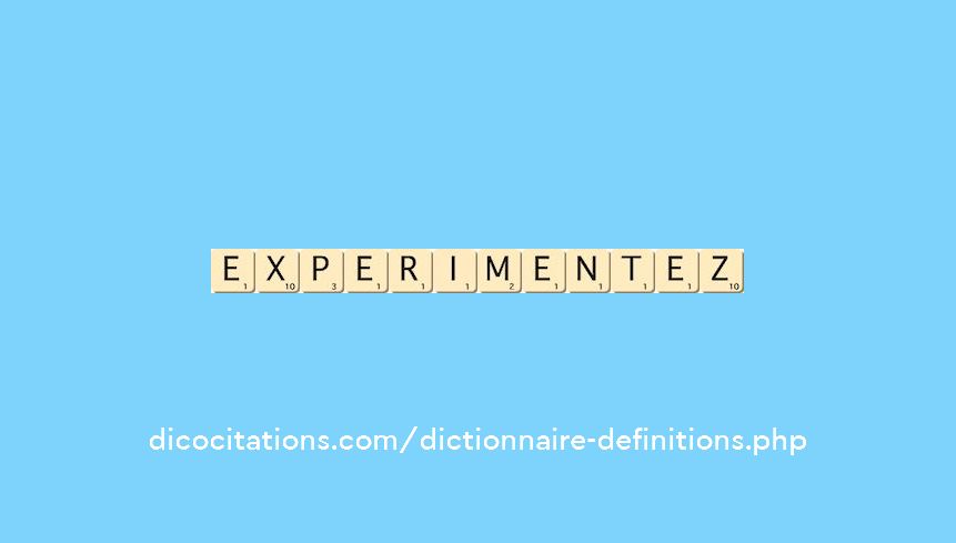 experimentez experimentez