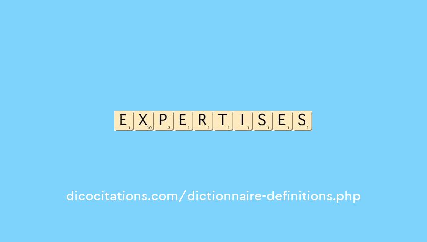 expertises expertises