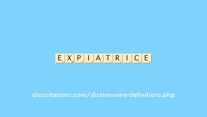 expiatrice expiatrice